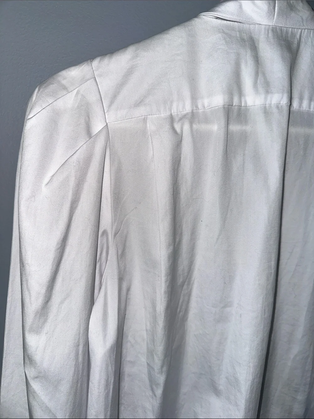 Madewell NWT tie neck button front Top white womens size XS Brand